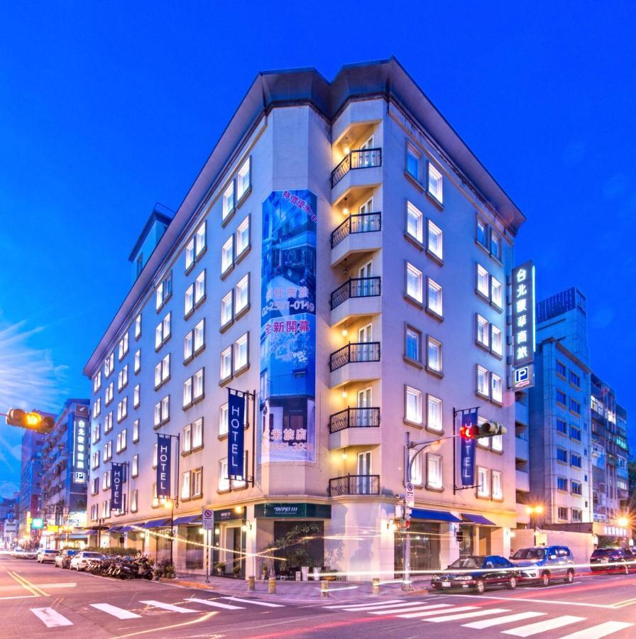台北馥華商旅 松江館 Hotel Tajpej Kültér fotó